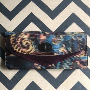 Aldo watercolor clutch with chain strap